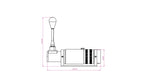 (BLACK)  BDH H1SQ Dual Mode Mechanical Shifter.